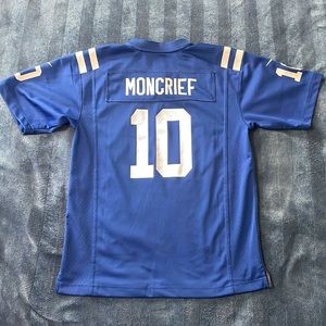 Nike NFL Indianapolis Colts #10 MONCRIEF Kids Football Jersey